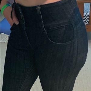 High Waisted Booty Lifting Jeans